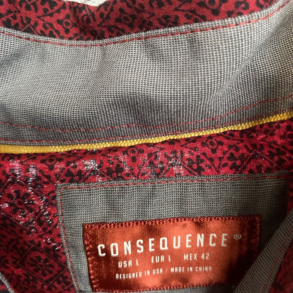 Consequence Button Down Long Sleeve. Large. Nwot.… - image 2